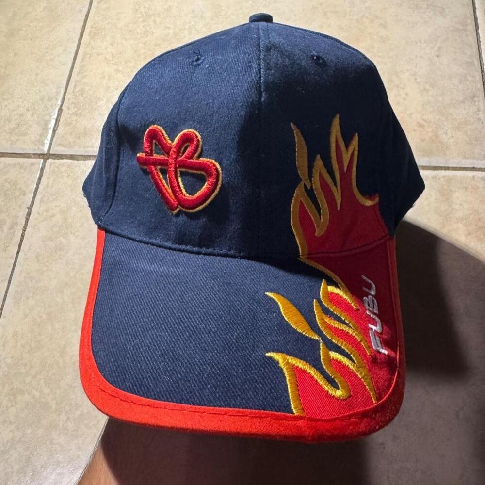 Vintage y2k fubu red snapback hat One Size Fits All
